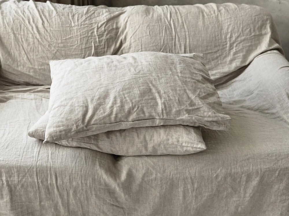 Organic Linen Pillowcase: Housewife Style Pillow Cover